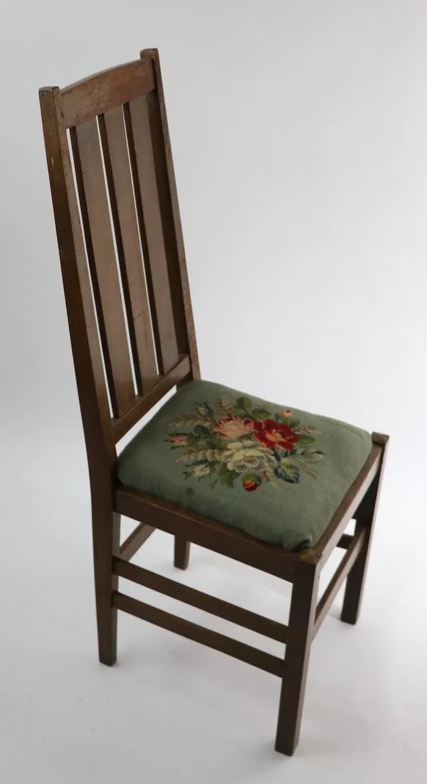 Arts and Crafts Mission Side Dining Chair Possibly Stickley - 3