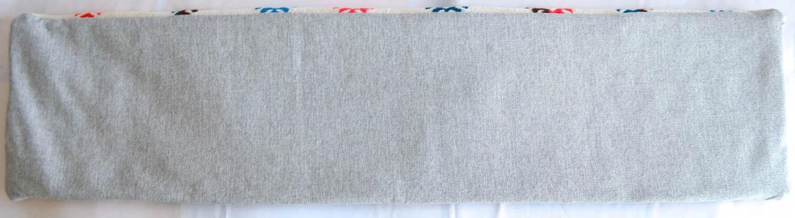 1970s Turkish Kilim Lumbar Pillow Cover Handmade Wedding Pillow 12" X 46" - 7