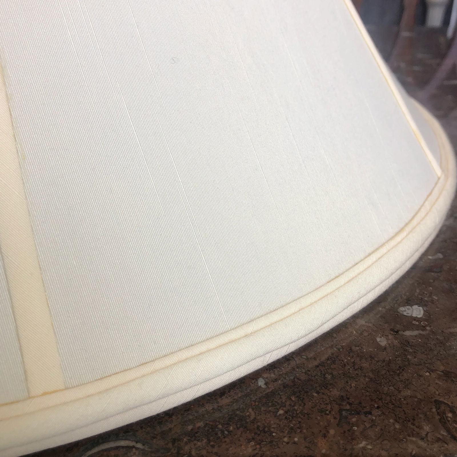 1990s Coolie Style Silk Floor Lamp Shade - 4