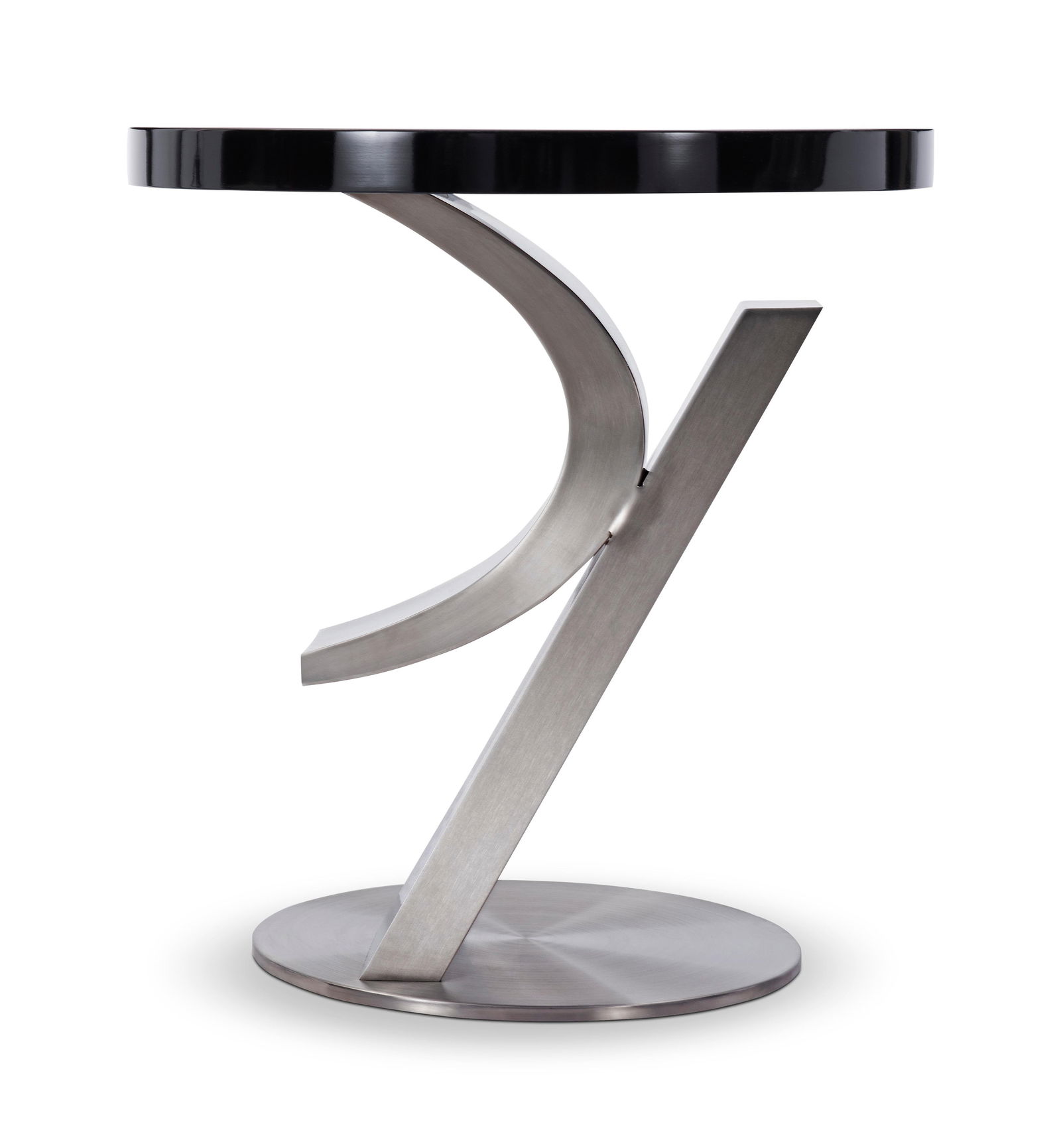Modern Greg Sheres Style Bronze and Lacquer End Table - 3