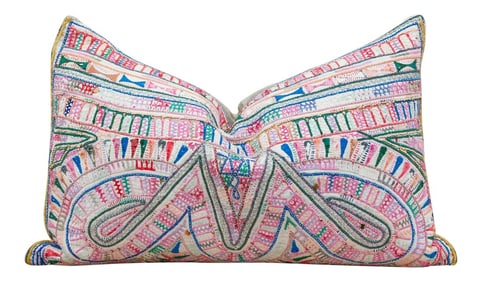 Paann Antique Tribal Grain Sack Pillow