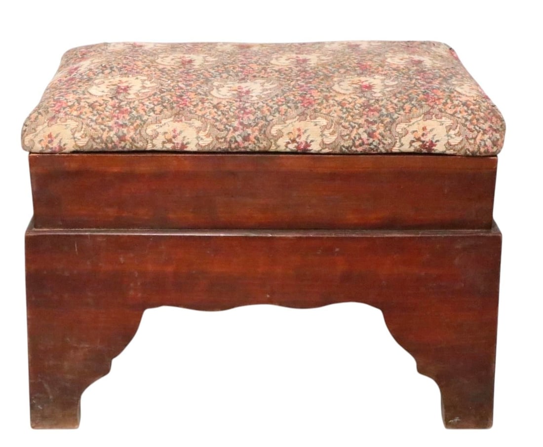 Antique American Footstool C 19th C. - 13