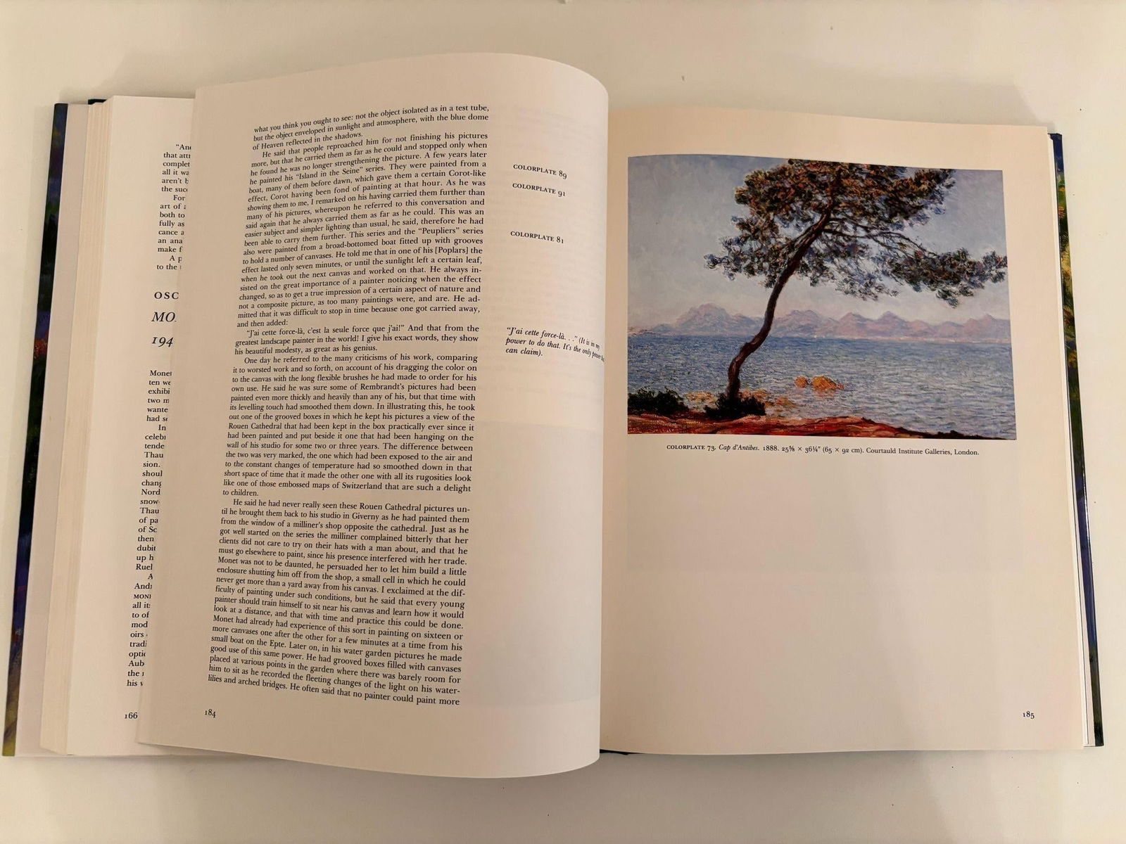 Monet: A Retrospective Hardcover Art Book Beaux Arts Editions 1985 First Edition - 10