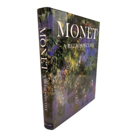 Monet: A Retrospective Hardcover Art Book Beaux Arts Editions 1985 First Edition