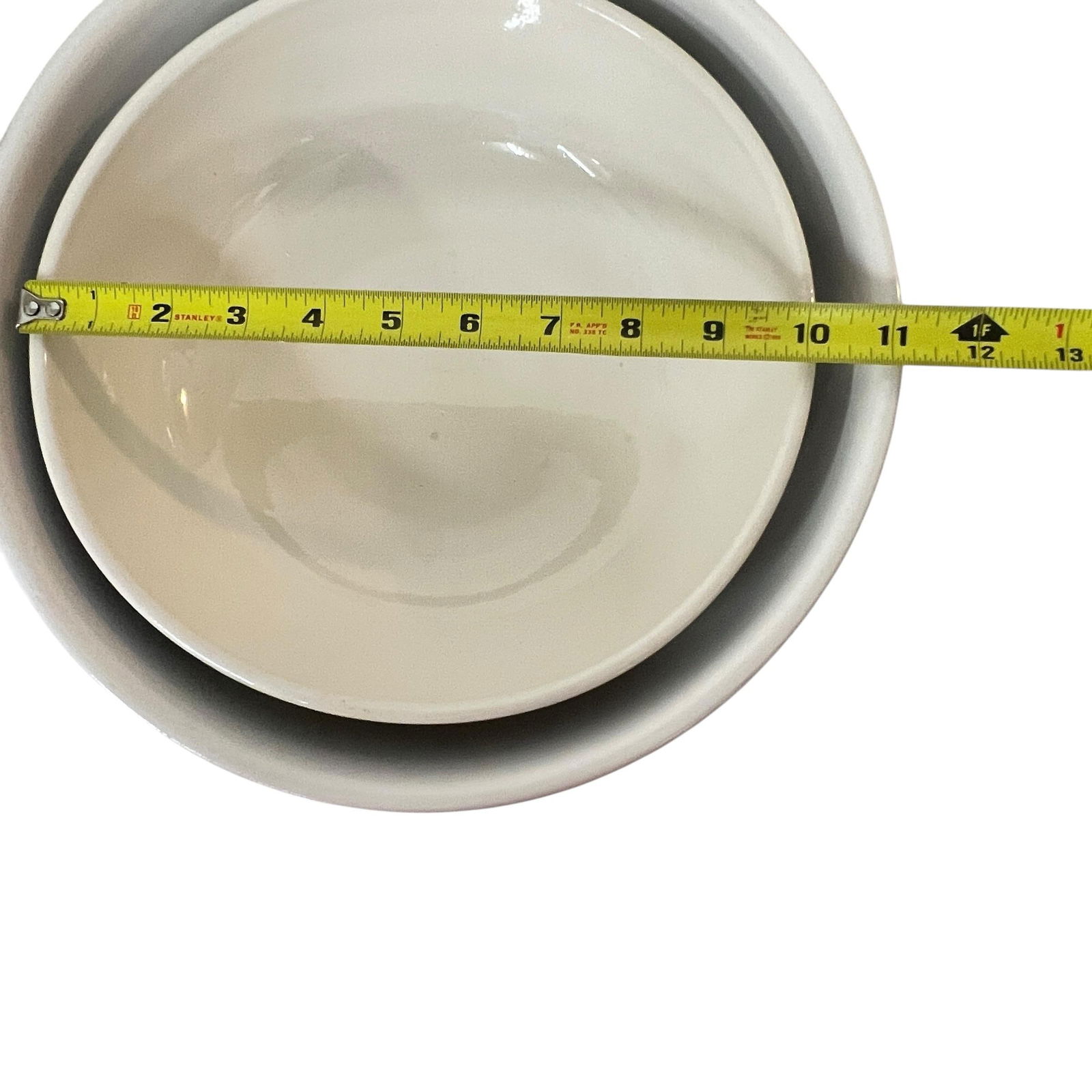 Furio Italian Pasta and Salad Serving Bowls - Set of 2 - 7