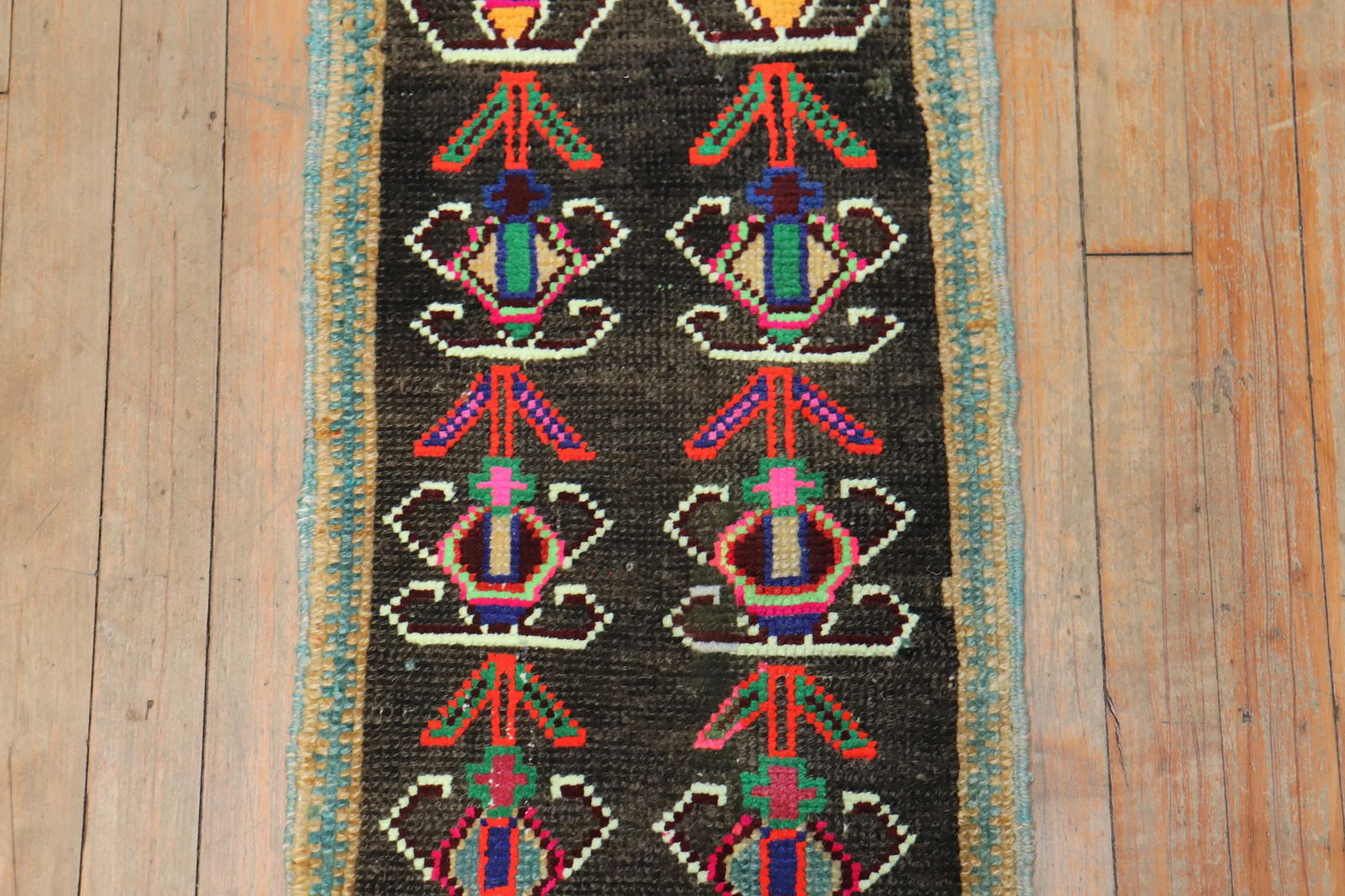 Tribal Mini Turkish Mat Rug, 1'3''x 2'9'' - 4