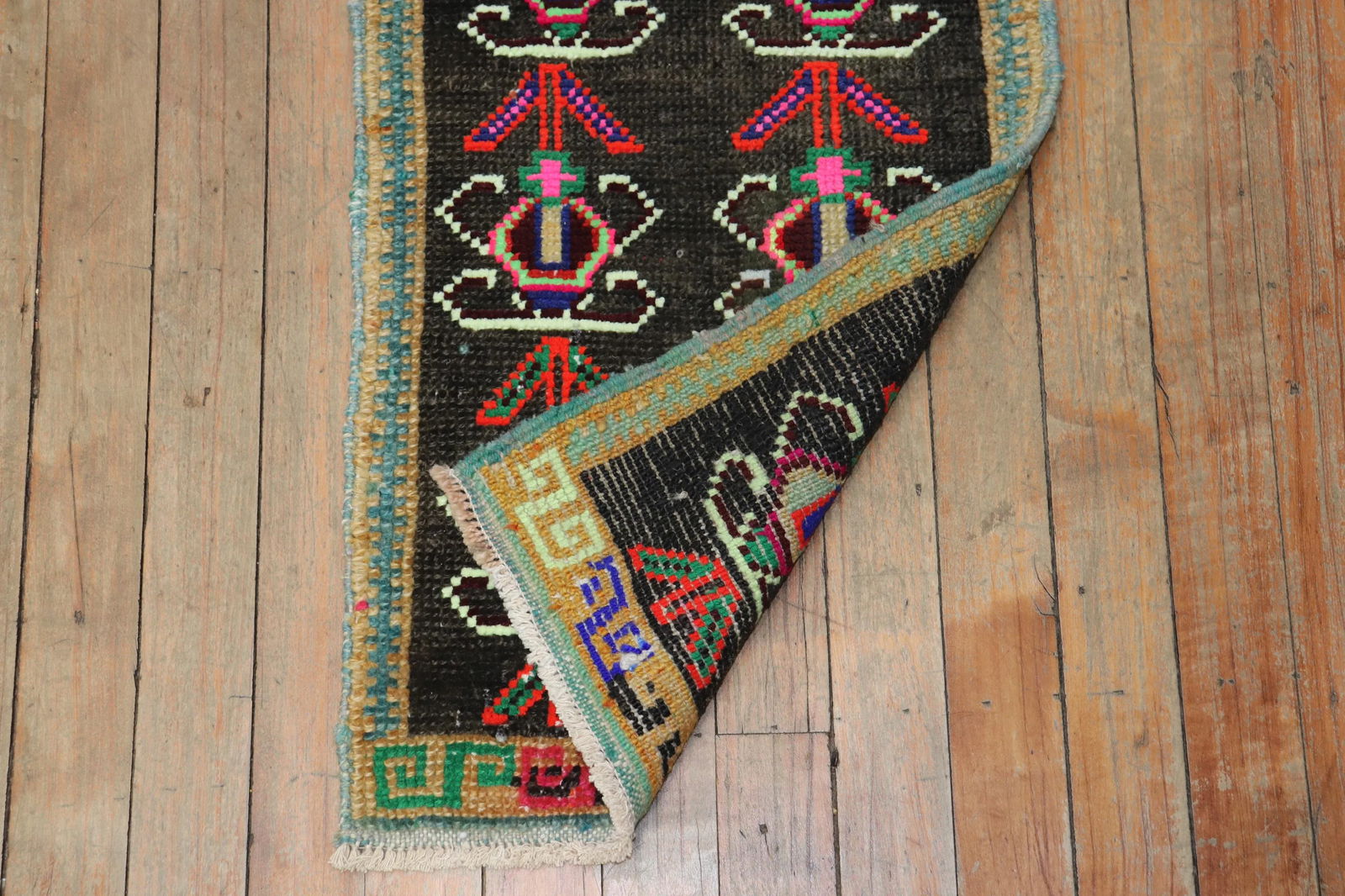Tribal Mini Turkish Mat Rug, 1'3''x 2'9'' - 5