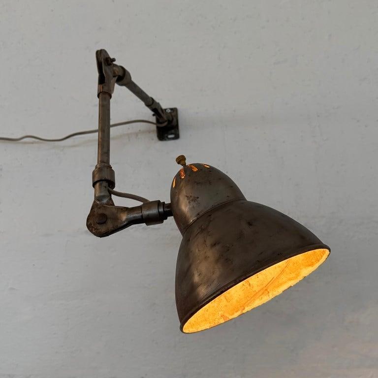 1950s Industrial Mid-Century Articulating Task Work Lamp - 4