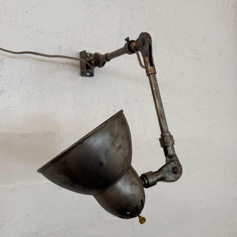 1950s Industrial Mid-Century Articulating Task Work Lamp - 5
