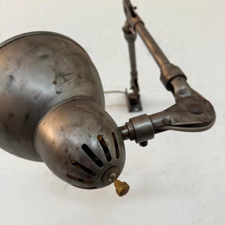 1950s Industrial Mid-Century Articulating Task Work Lamp - 8