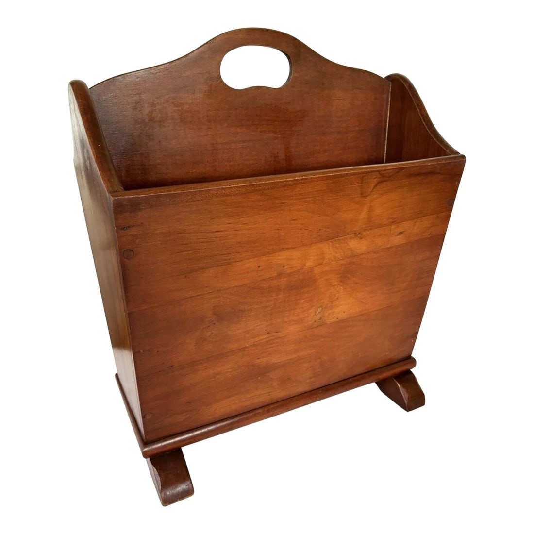 Vintage Colonial Magazine Rack in Maple (1 of 12)