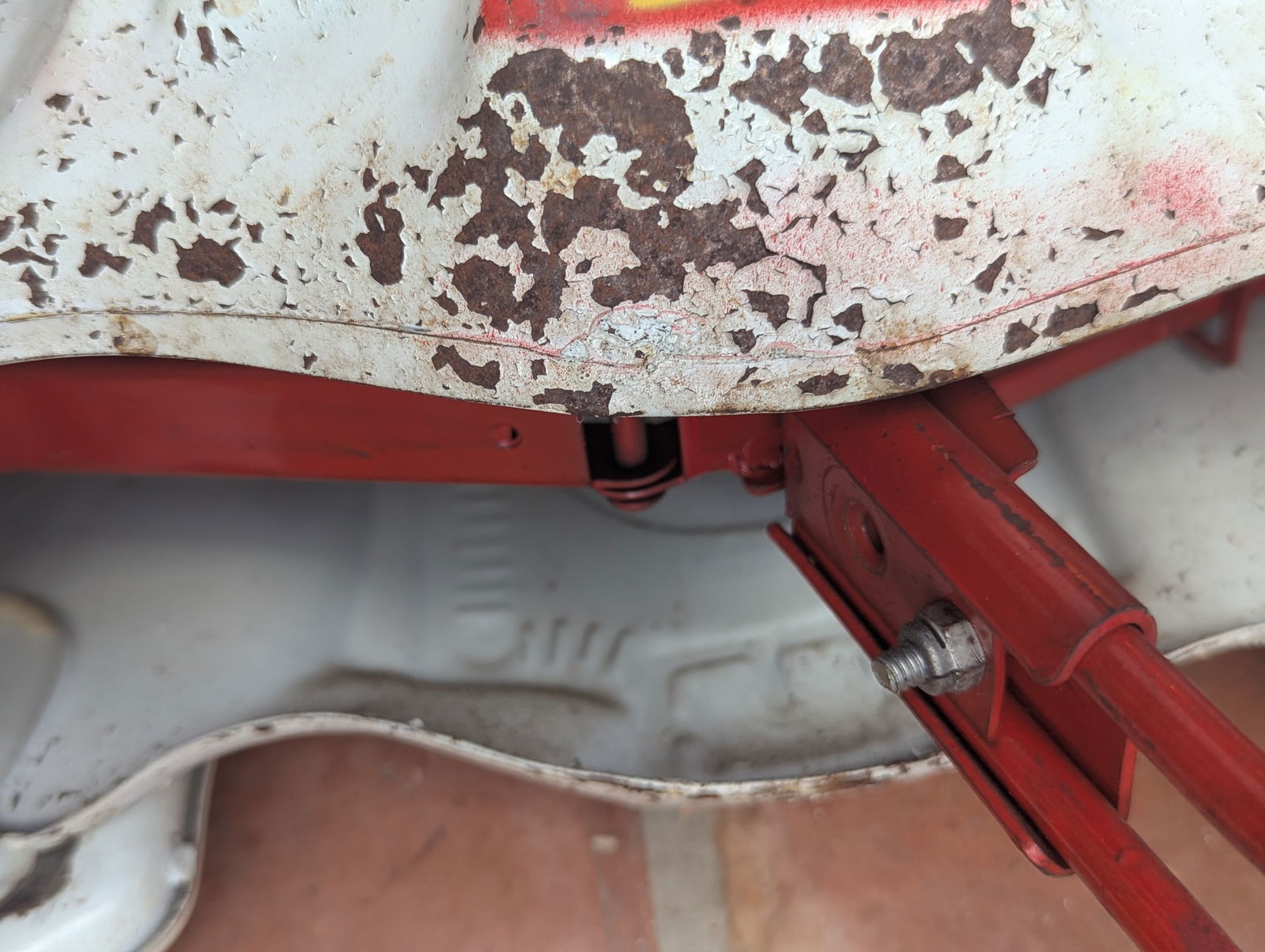 Rare Vintage 1940s Mobo Metal Bronco Toy Horse From England - 11