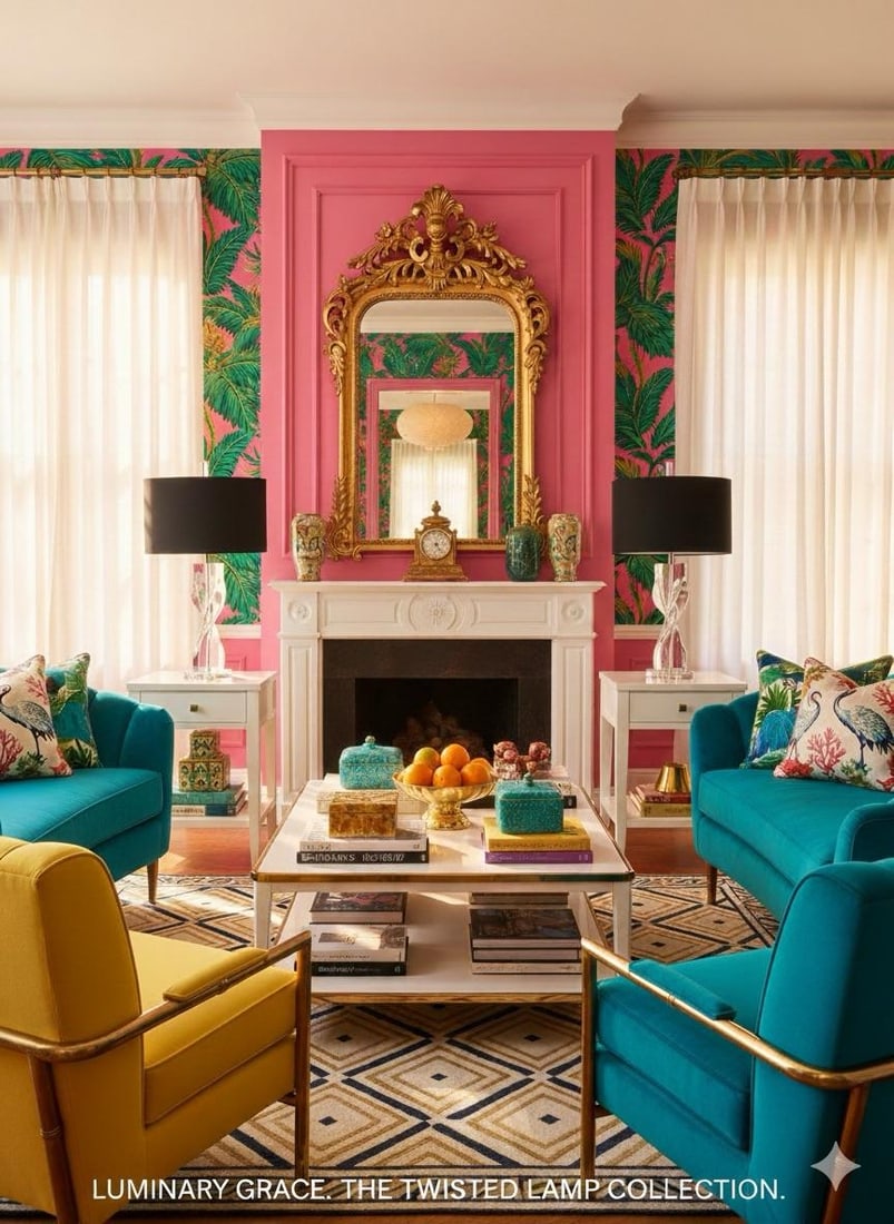 Vintage 1970s Hollywood Regency Lucite Helix Table Lamps, Attributed to Herbert Ritts for Astrolite - 2