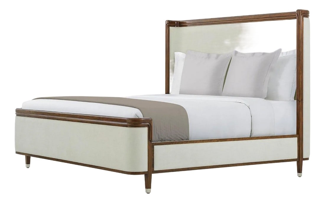 Art Deco Upholstered Bed - California King - Open Box (1 of 9)