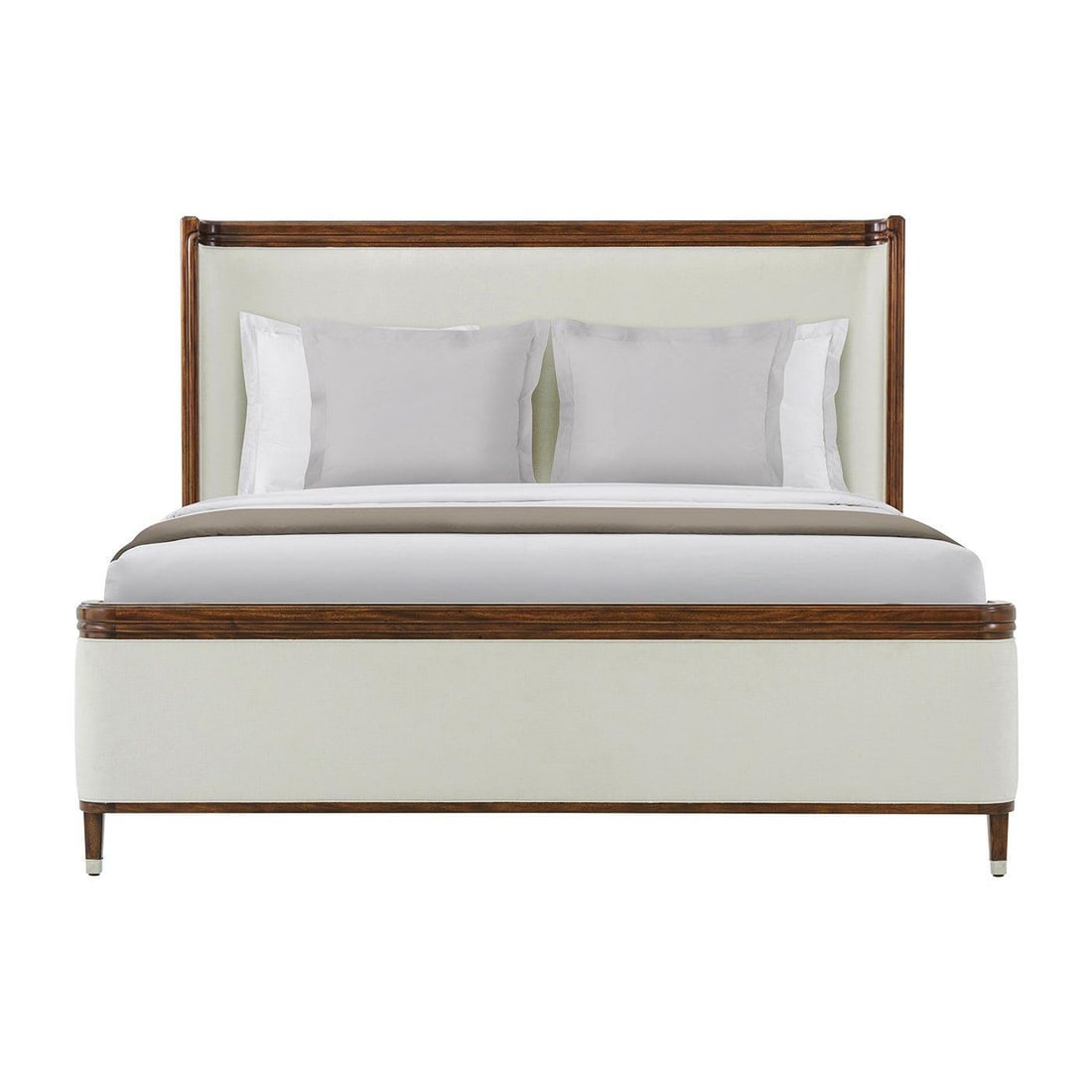 Art Deco Upholstered Bed - California King - Open Box - 3
