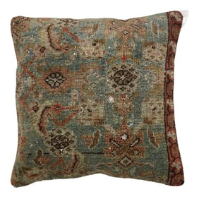 Antique Zabihi Collection Persian Rug Pillow