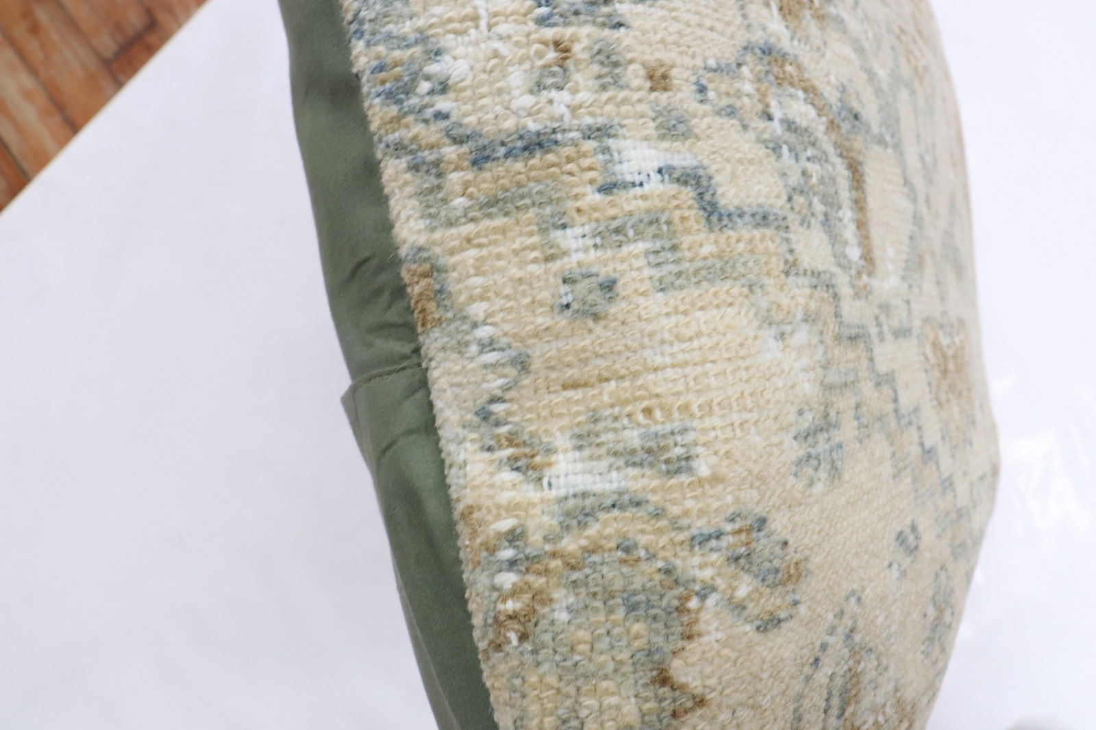 Antique Zabihi Collection Persian Malayer Large Rug Pillow - 4