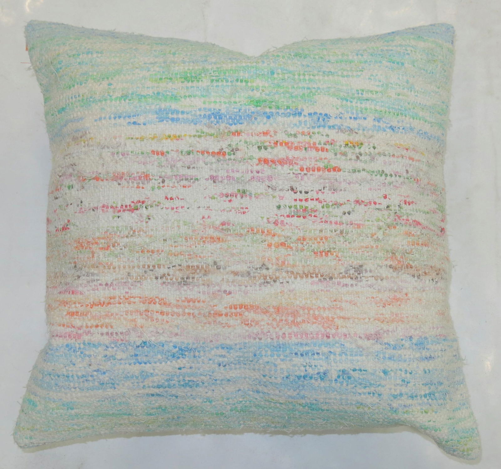 Zabihi Collection Rag Rug Turkish Pillow - 2