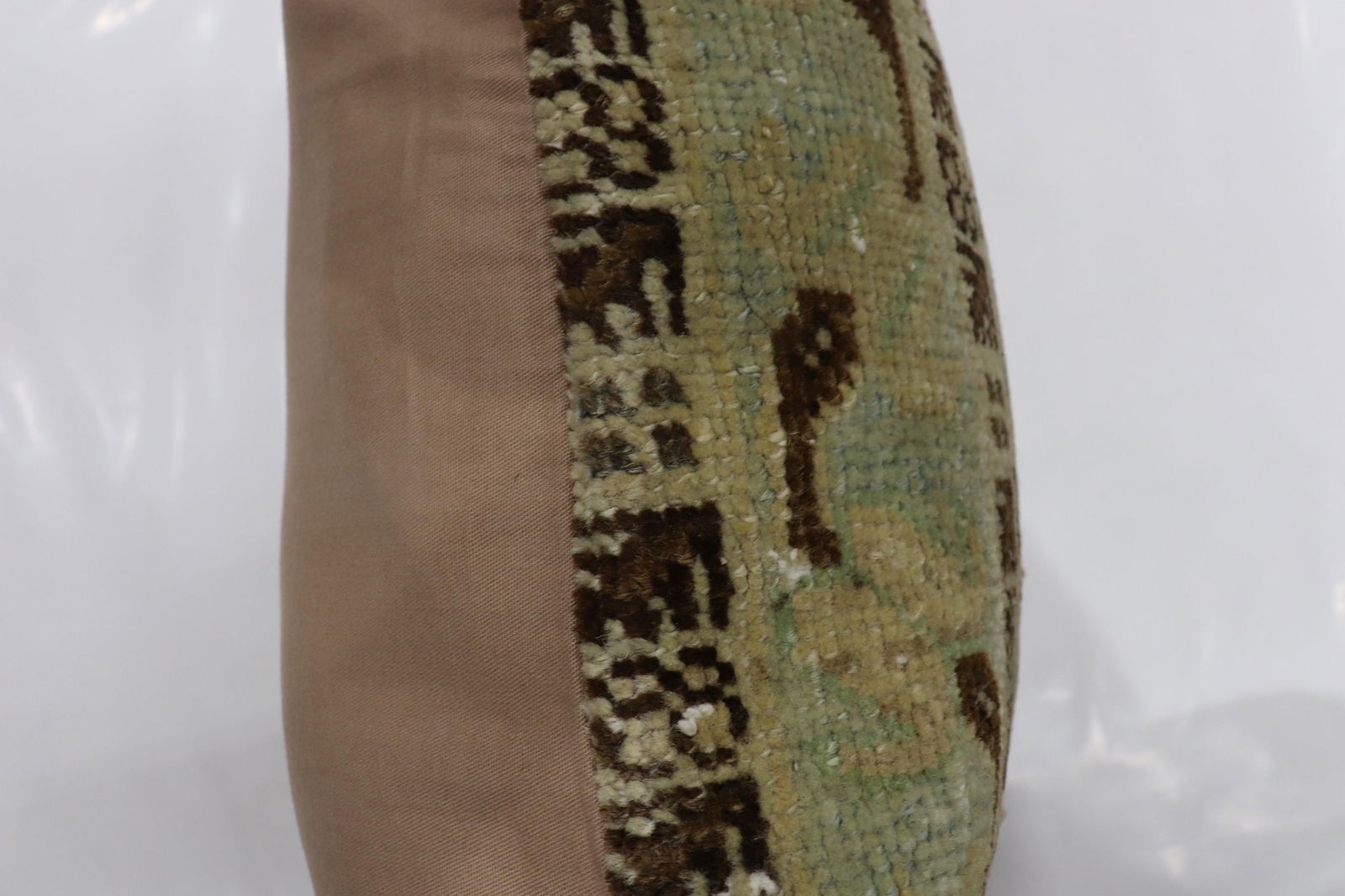 Antique Zabihi Collection Persian Bidjar Rug Pillow - 4