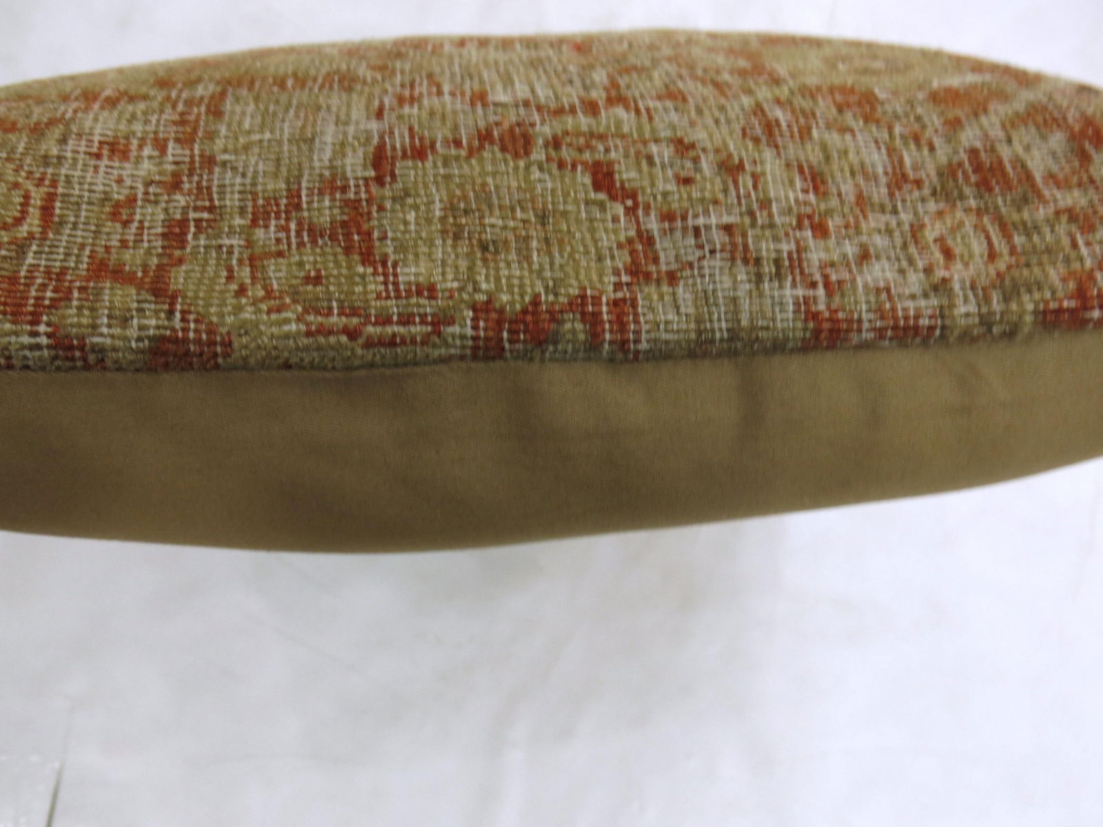 Antique Persian Square Tabriz Rug Pillow - 3