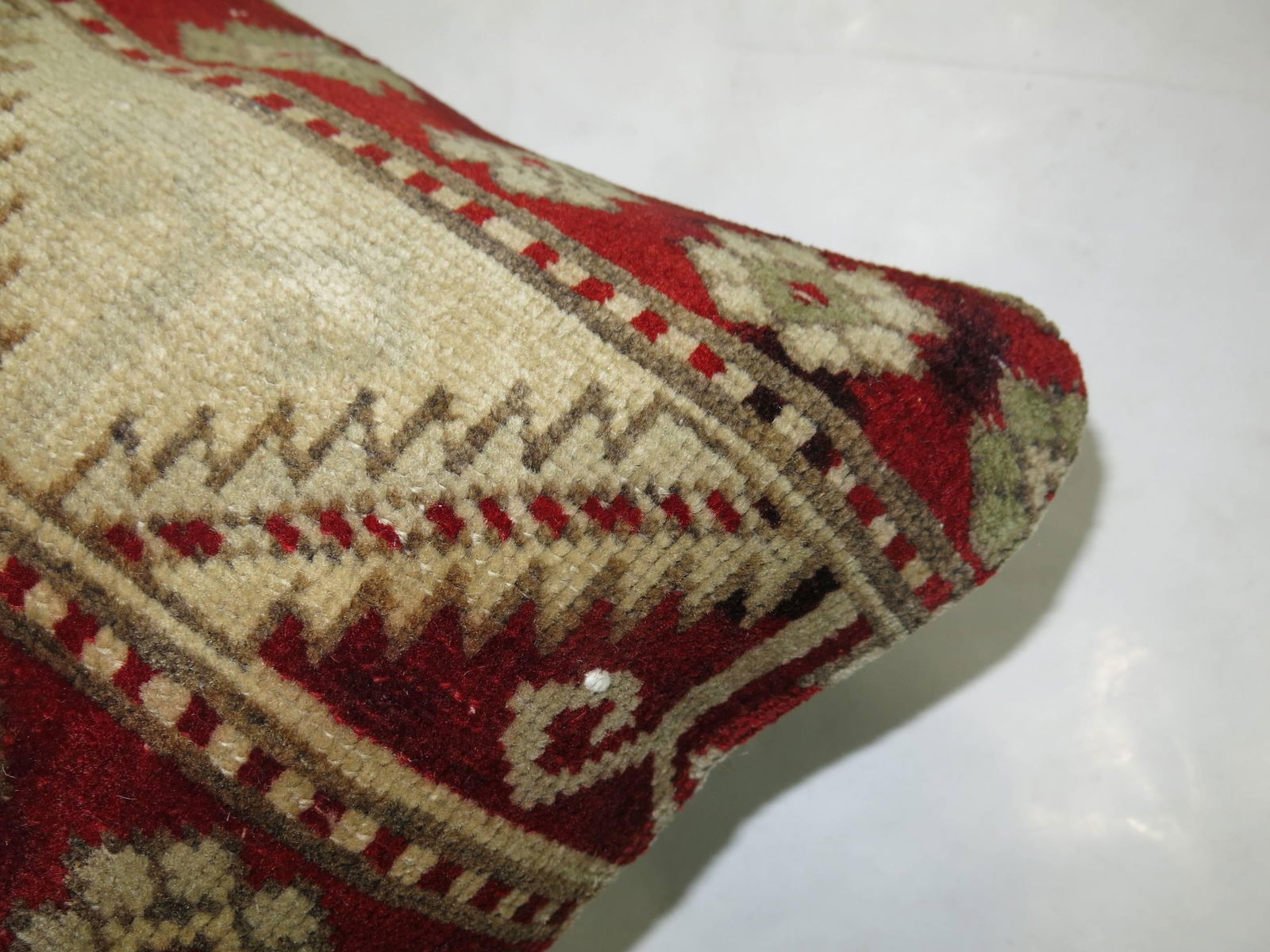 Antique Turkish Sivas Rug Pillow NO RESERVE - 3