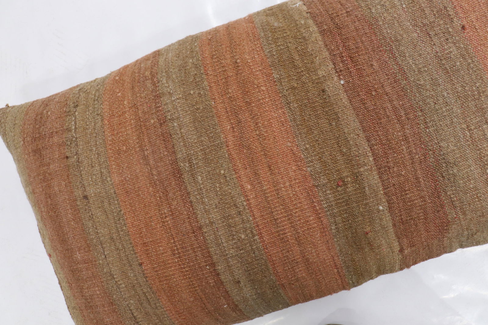 Large Rustic Vintage Kilim Pillow - 4