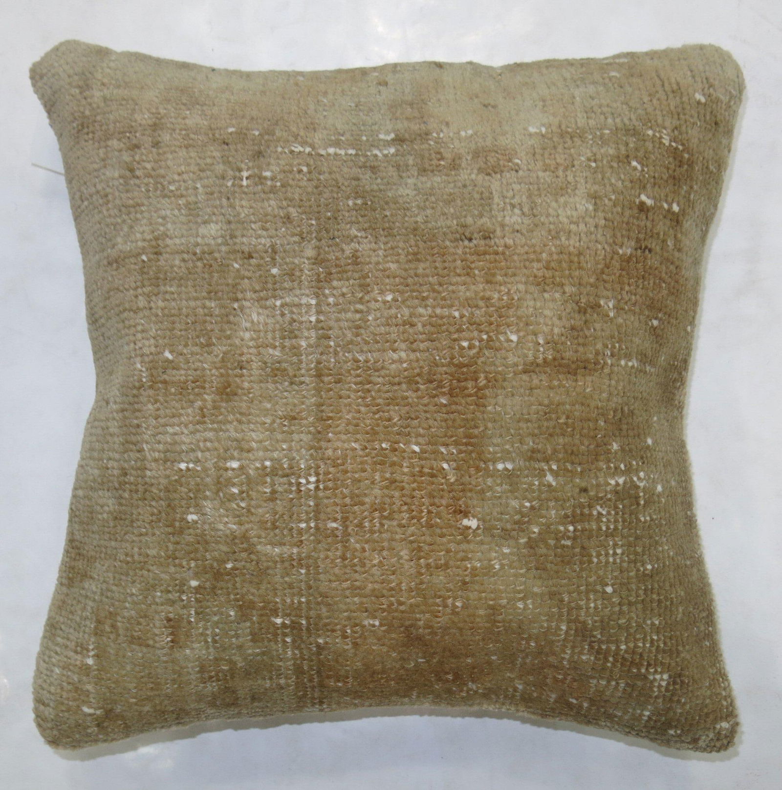 Beige Turkish Rug Pillow - 4