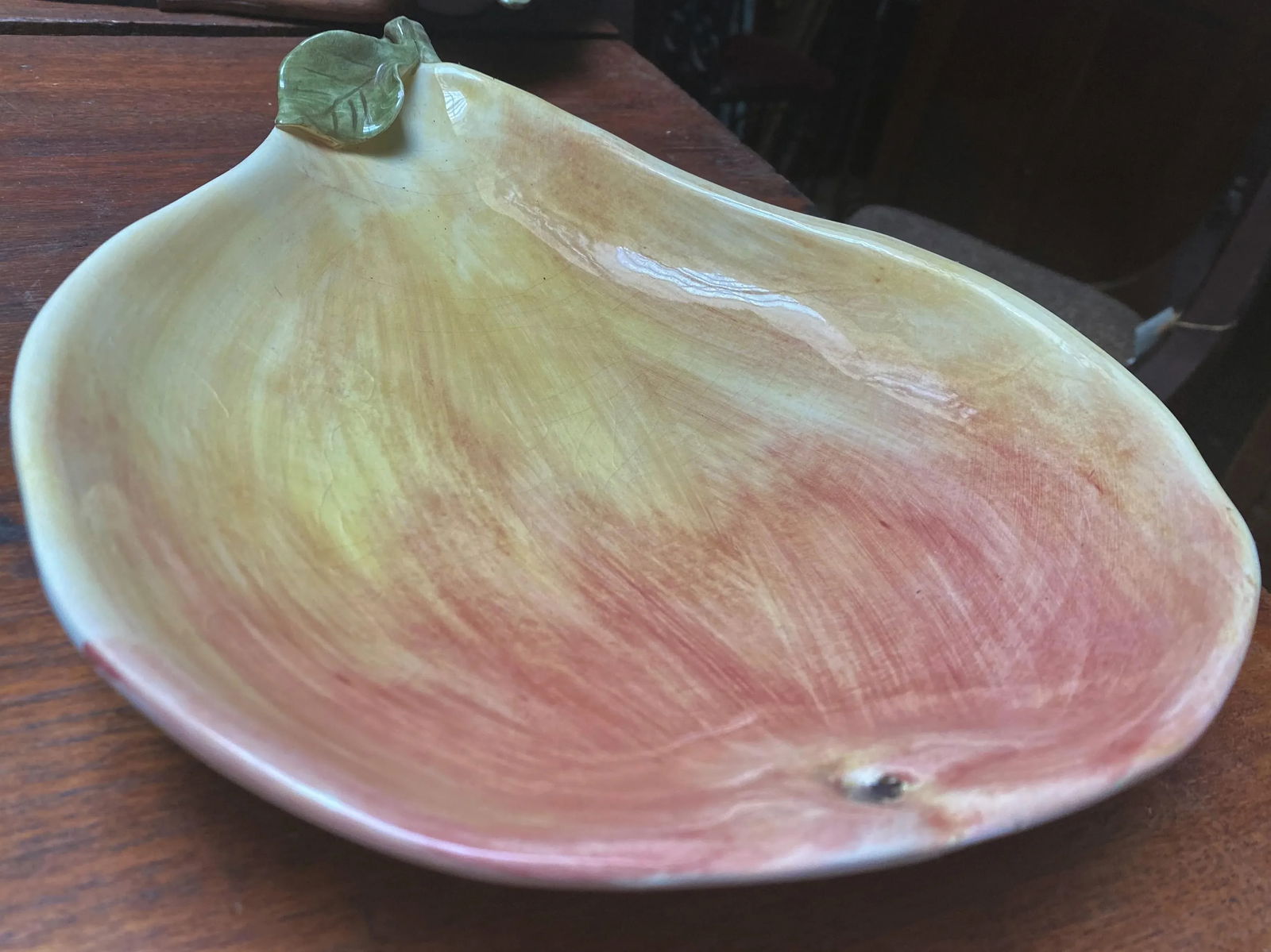 Mid 20th Century G.B.C. Italy Ceramic Pear Shaped Serving Dish/Bowl - 2