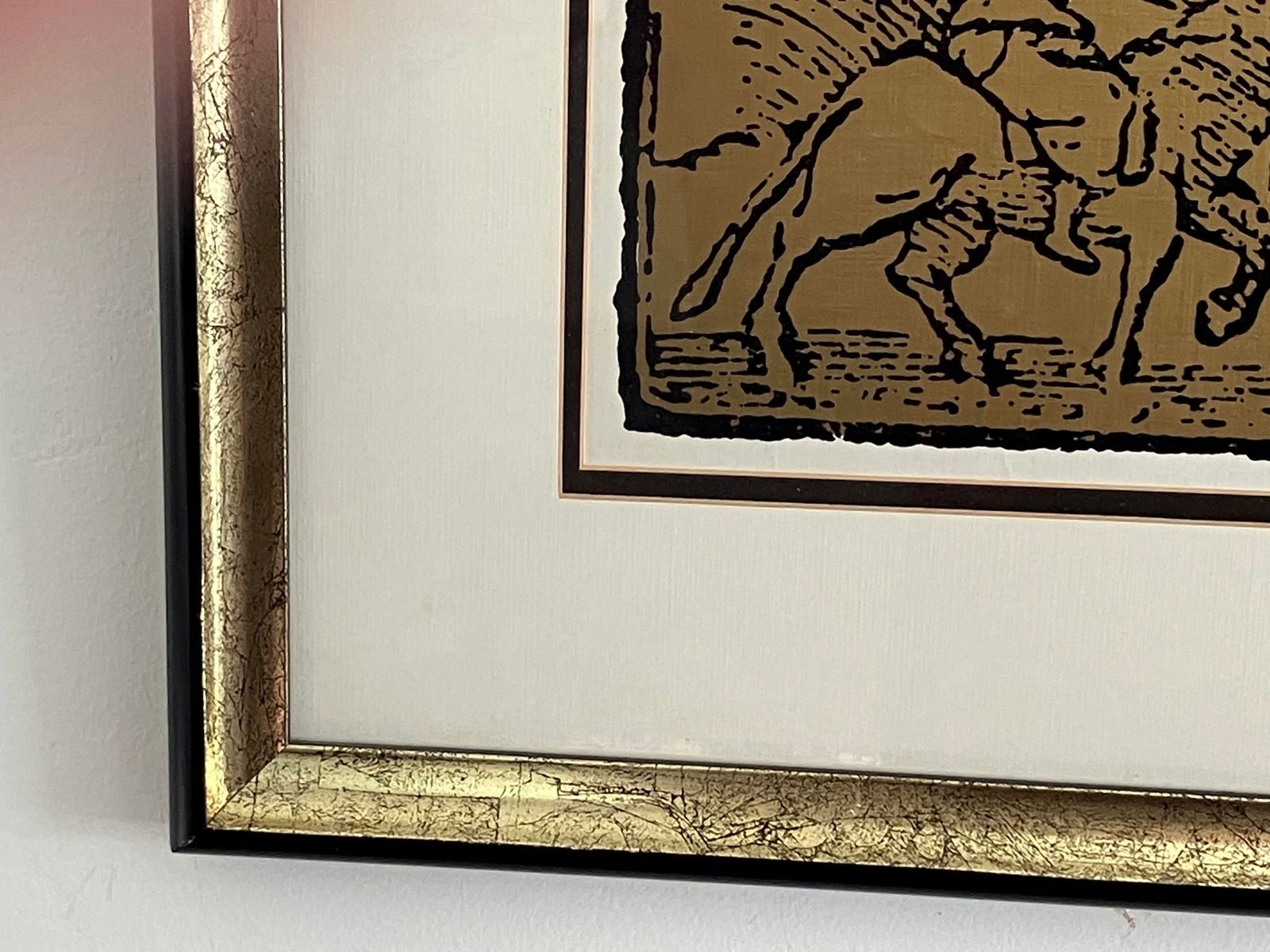 Vintage 1960s Israeli Jerusalem Silk Print by Shohar - 12