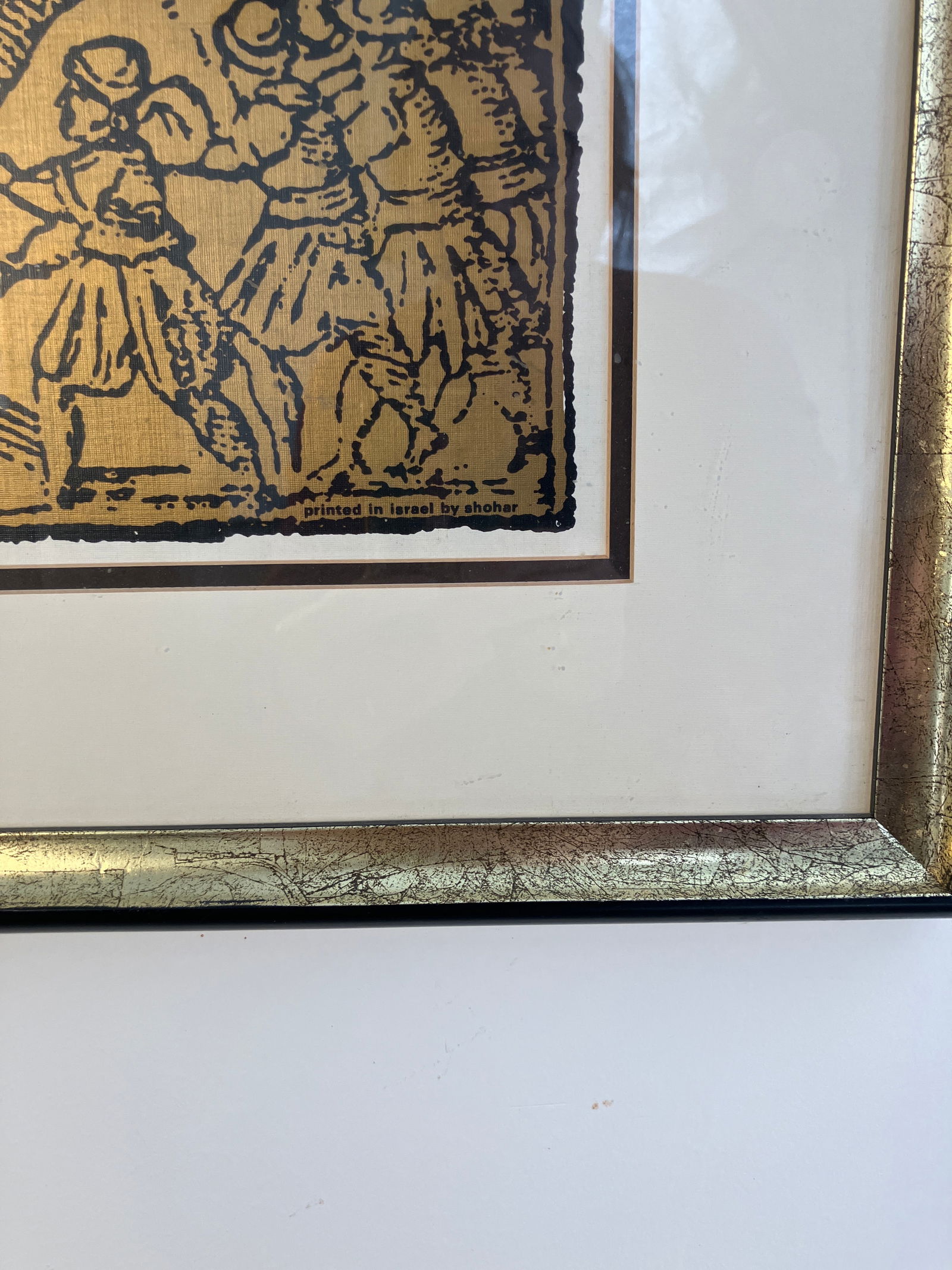 Vintage 1960s Israeli Jerusalem Silk Print by Shohar - 13