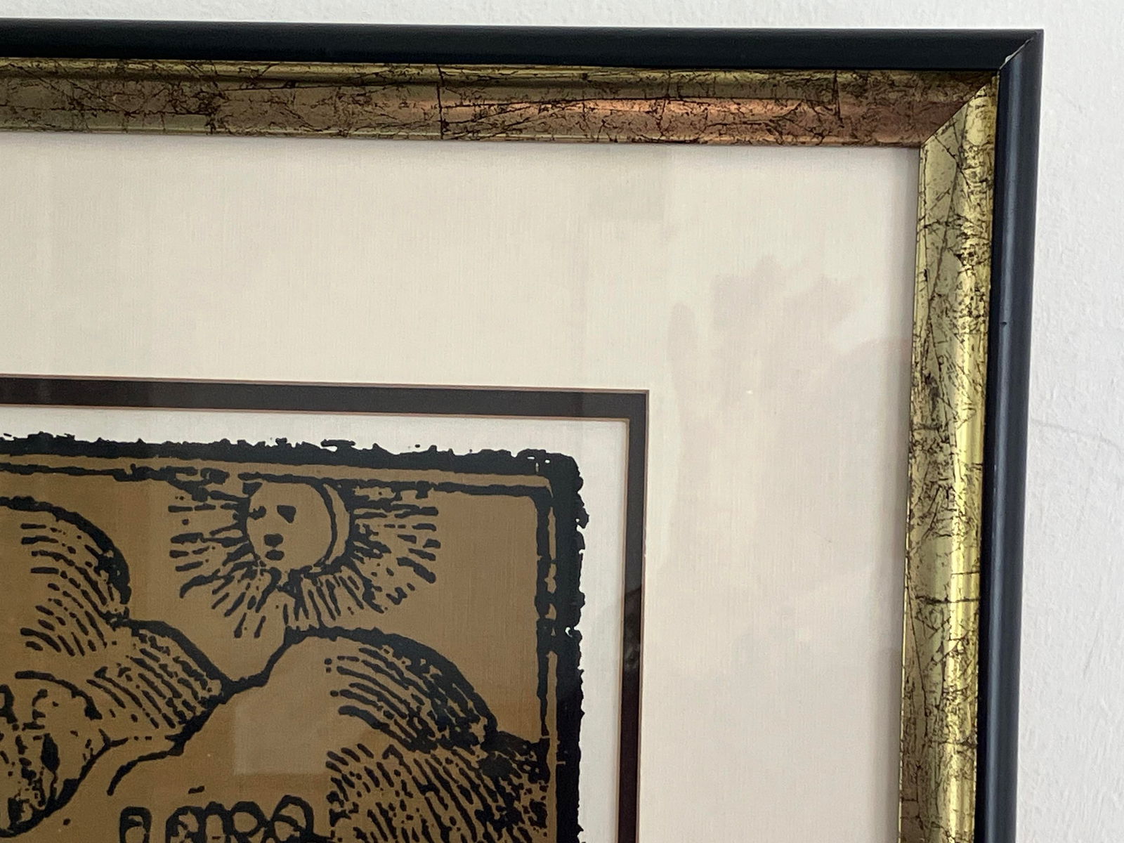 Vintage 1960s Israeli Jerusalem Silk Print by Shohar - 7