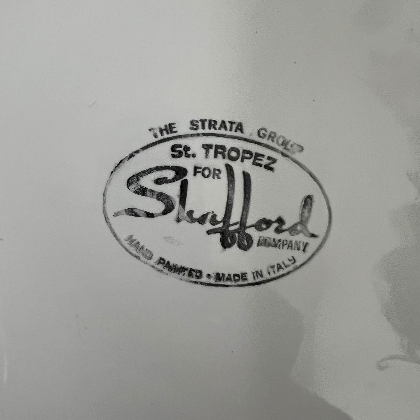 Vintage Shafford St Trpez Large Serving Bowl, Made in Italy - 3