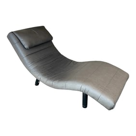 1970s Midcentury Modern Wave Chaise Lounge by Enrico Bartolini Designs