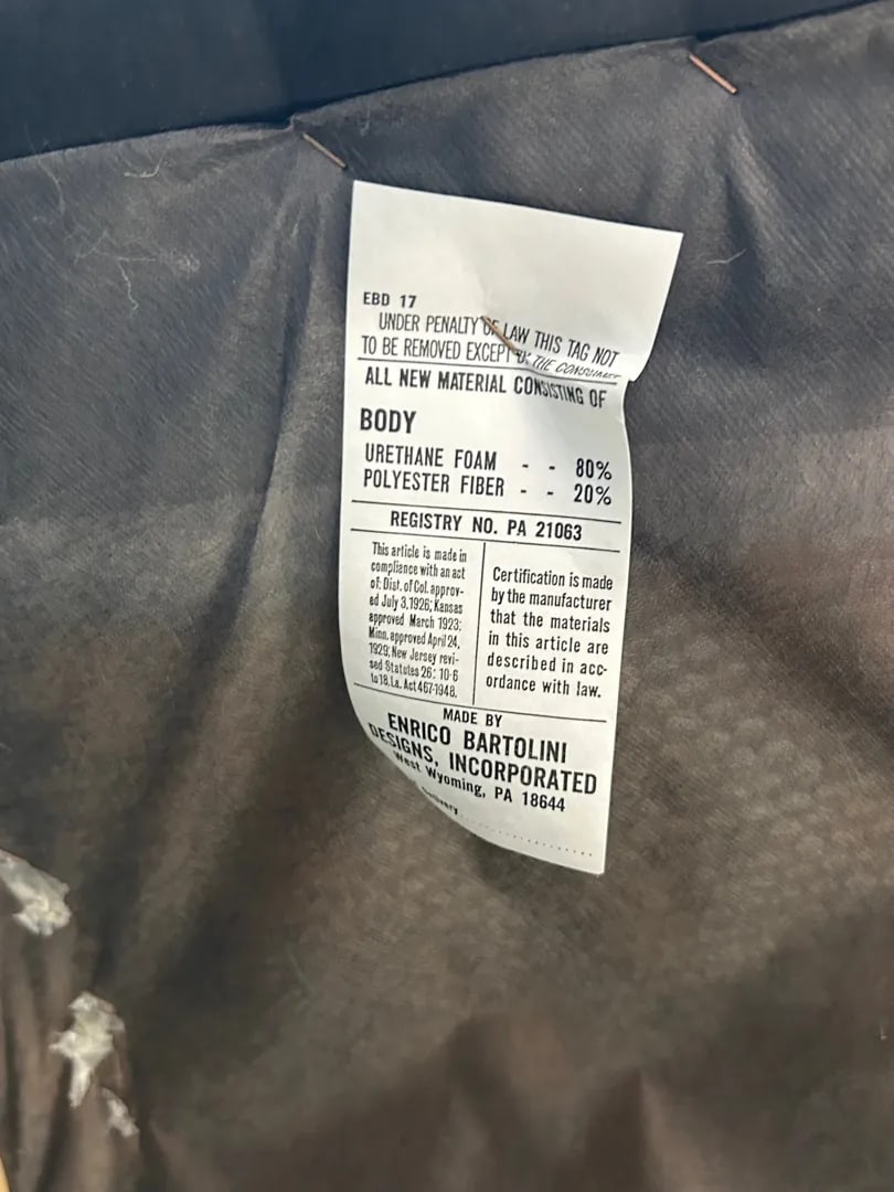 1970s Midcentury Modern Wave Chaise Lounge by Enrico Bartolini Designs - 2