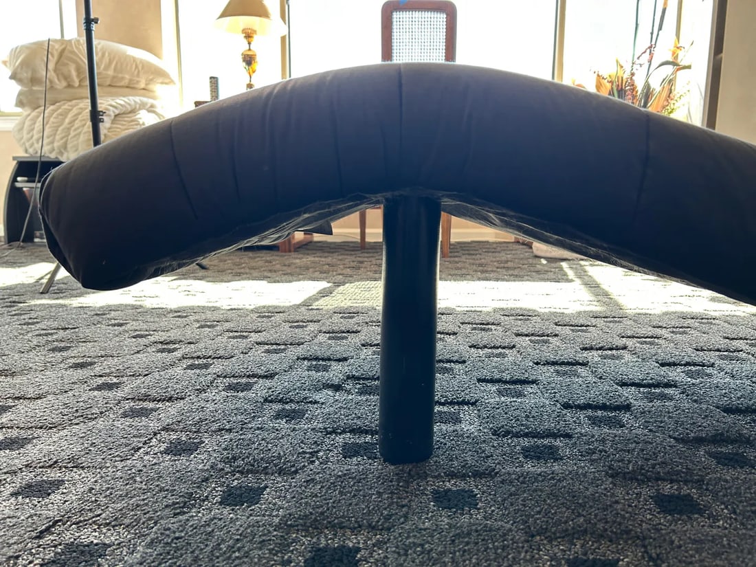 1970s Midcentury Modern Wave Chaise Lounge by Enrico Bartolini Designs - 7