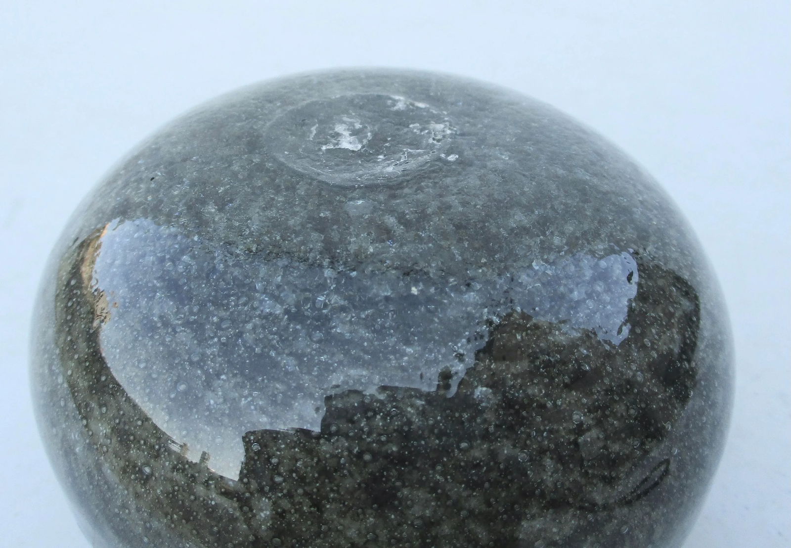 Art Glass Pebble Vase - 5