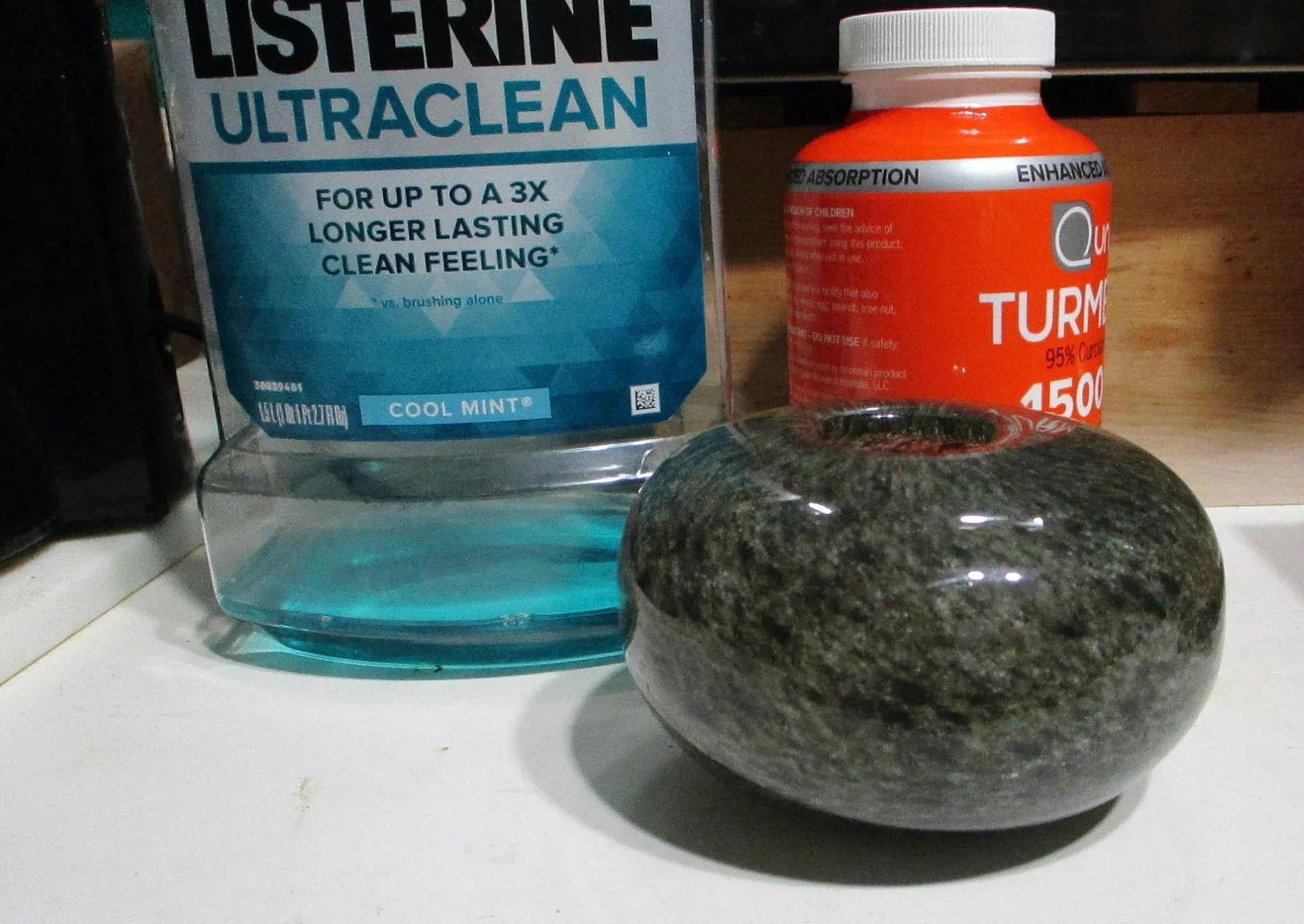 Art Glass Pebble Vase - 9