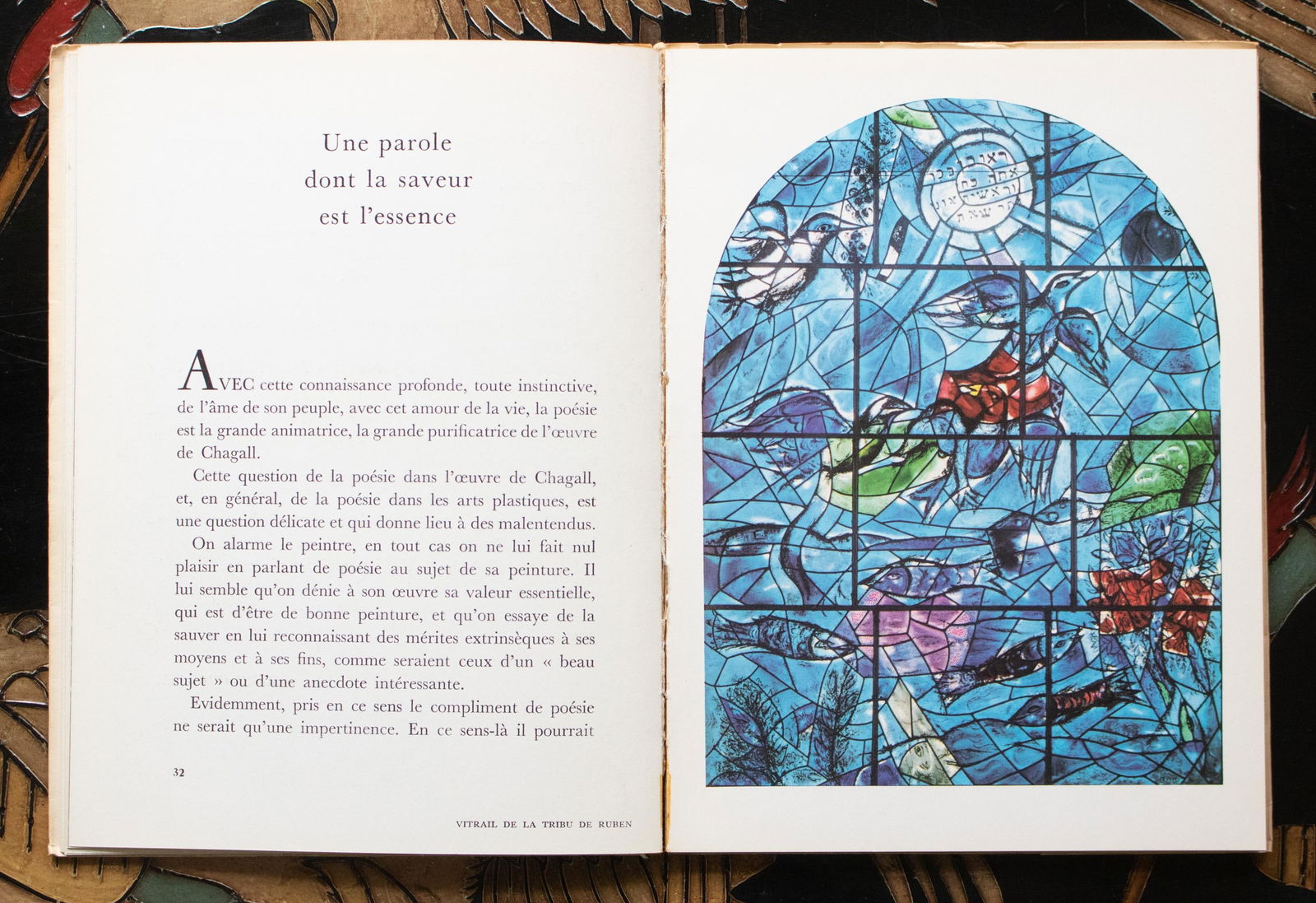 1961 "Marc Chagall. The Windows of Jerusalem" Art Book - 14