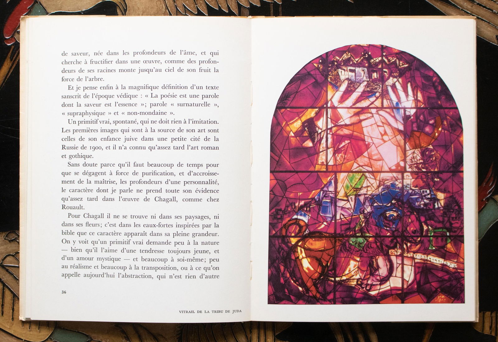 1961 "Marc Chagall. The Windows of Jerusalem" Art Book - 15