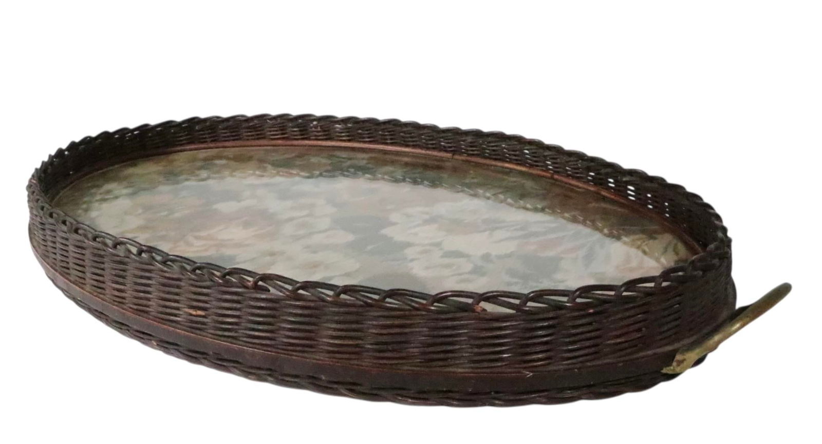 Victorian Wicker Serving Tray - 11