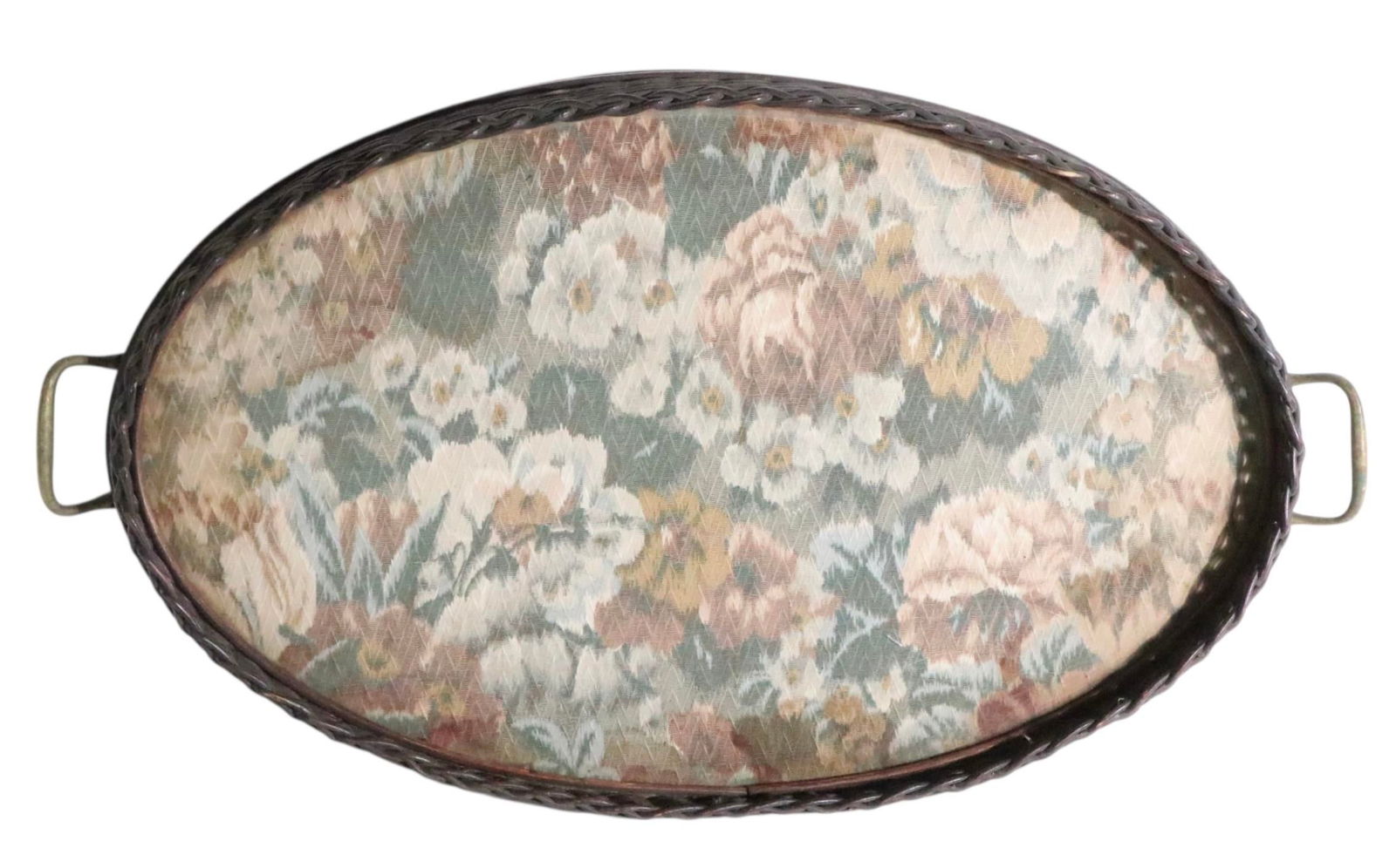 Victorian Wicker Serving Tray - 17