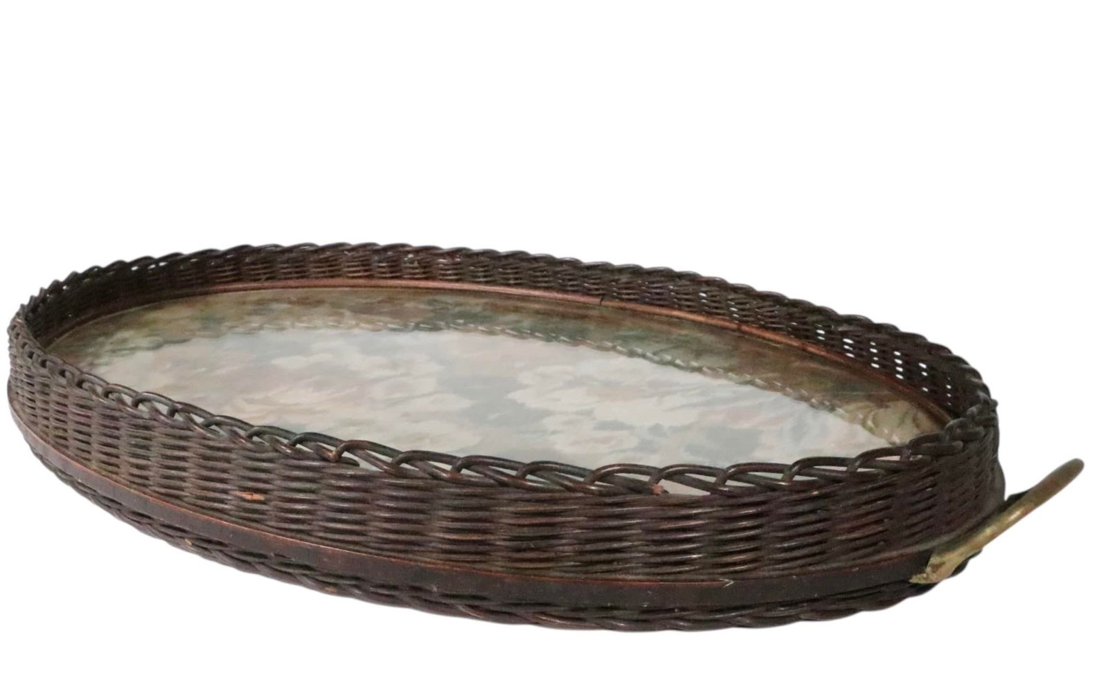 Victorian Wicker Serving Tray - 8