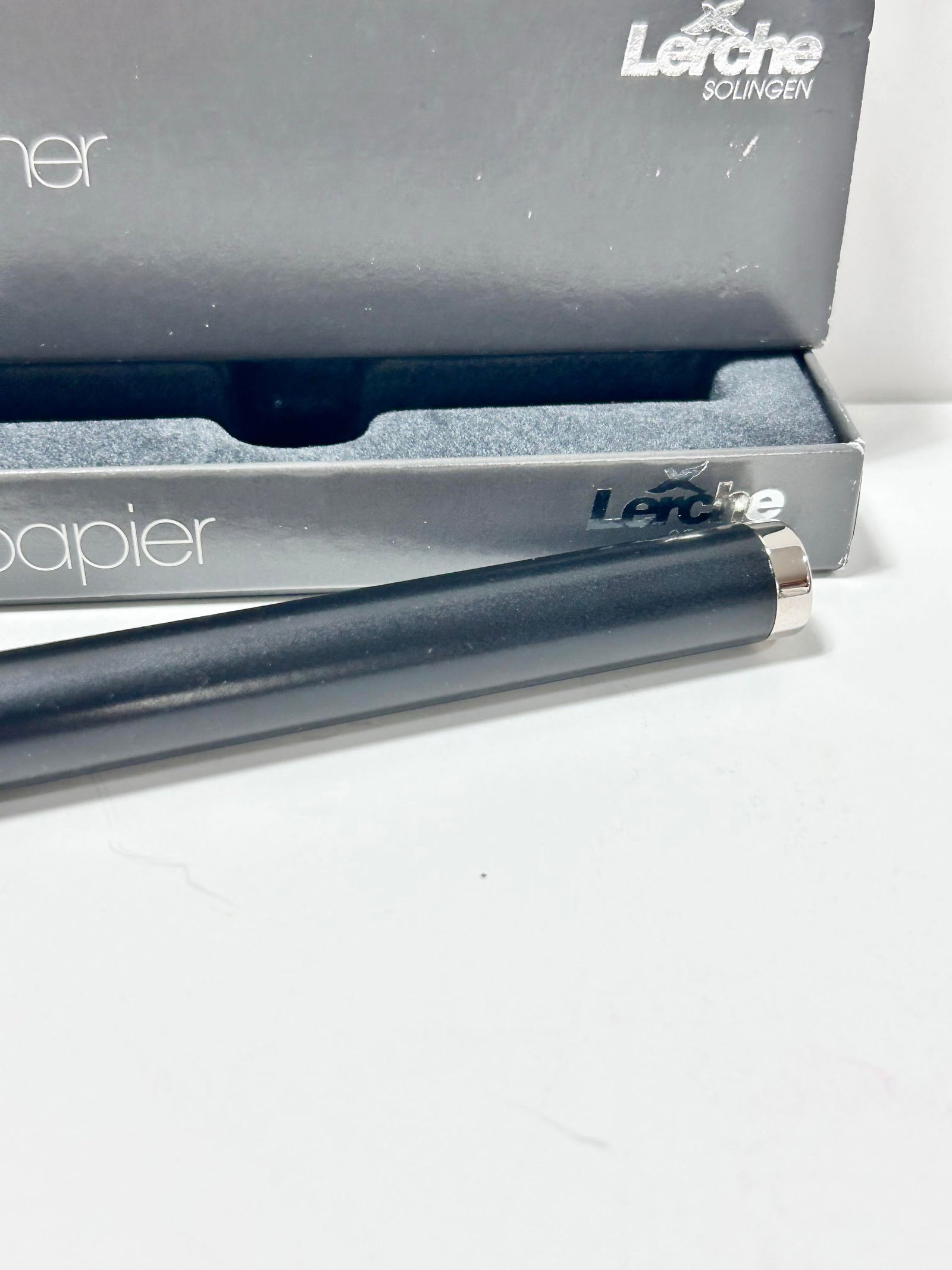 1980s Lerche Solingen Germany Letter Opener, Boxed - 6