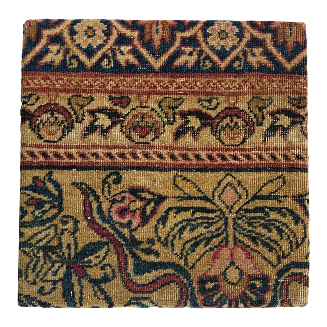 Decorative Cork Board Antique Kerman Rug Fragment Art: :: Introducing our exclusive Old New HouseÂ® Decorative Rug Art that doubles as a functioning cork board with concealed high quality mounted cork! Made in-house in our Katonah NY studio