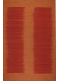 Handwoven Scandinavian Style Persian Kilim Area Rug 6'10"×10'4"