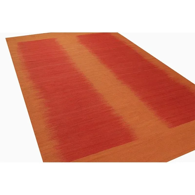 Handwoven Scandinavian Style Persian Kilim Area Rug 6'10"×10'4" - 8