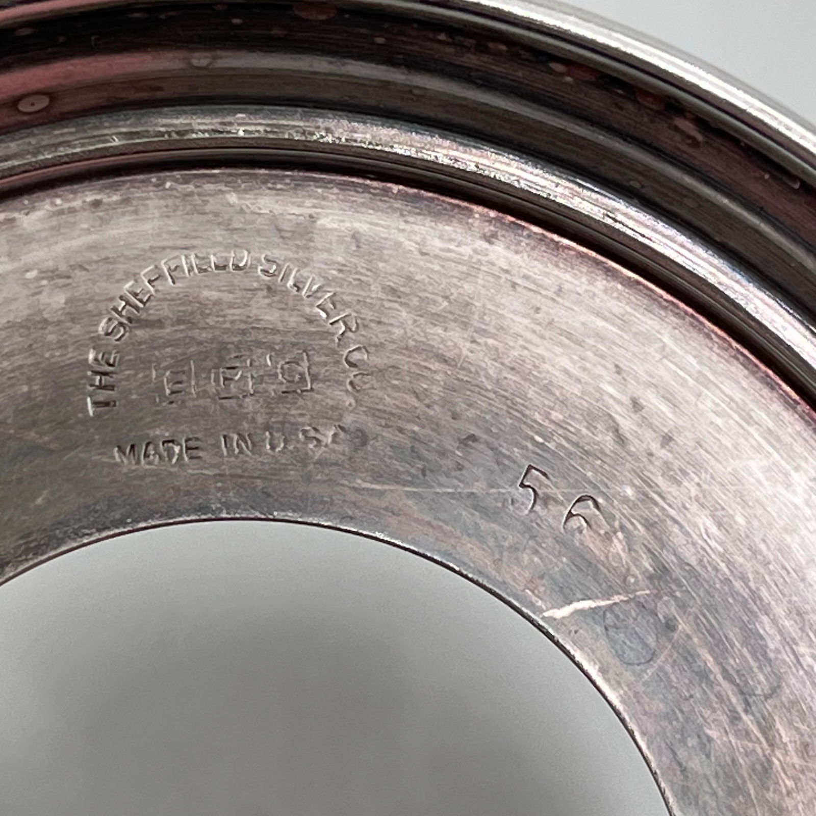 Mid 20th Century Mid-Century Sheffield Silver Co. Silverplate Pierced Wine Bottle Holder - 4