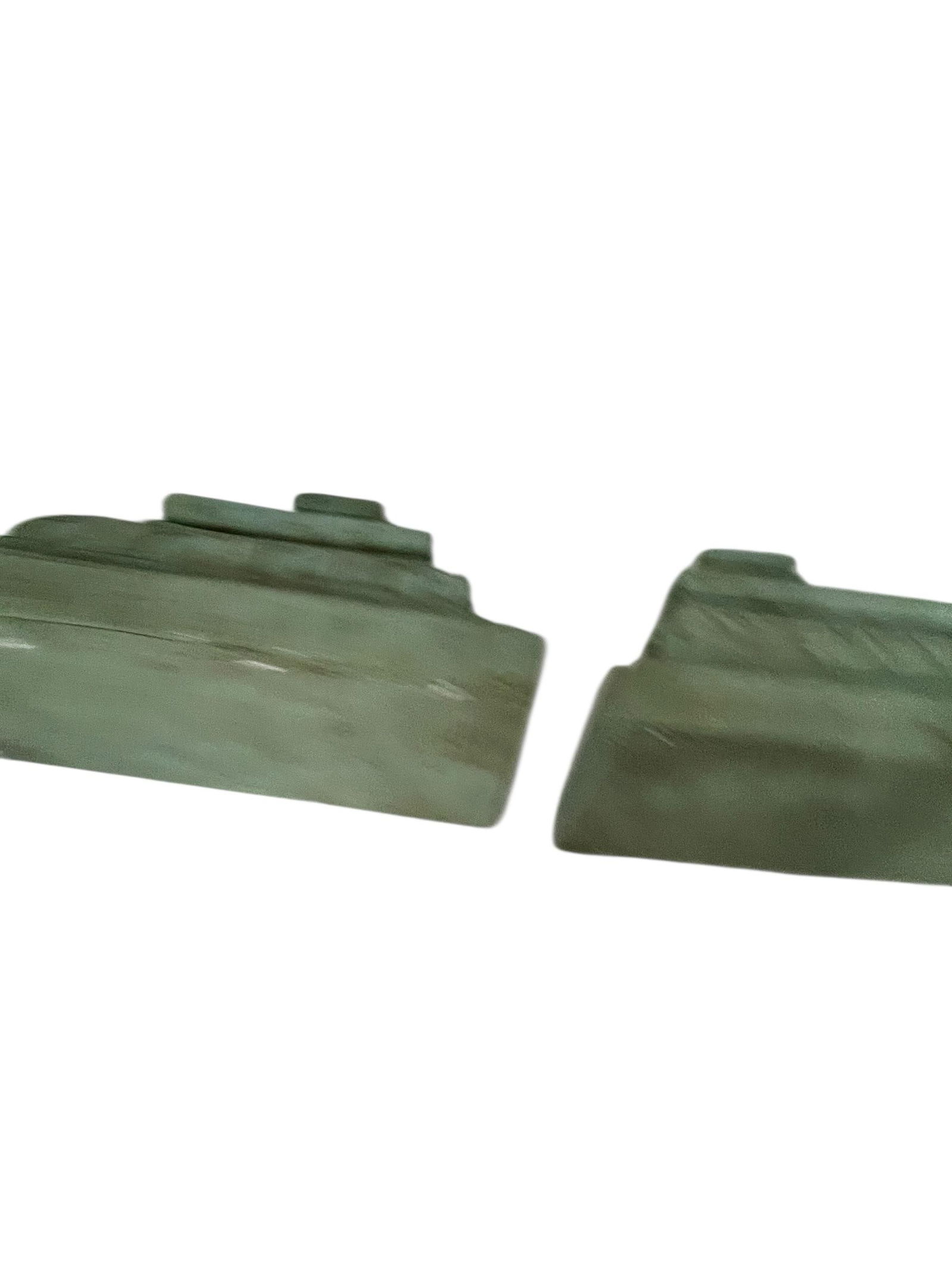 Vintage Egg and Dart Pattern Wall Shelf Brackets - A Pair - 5