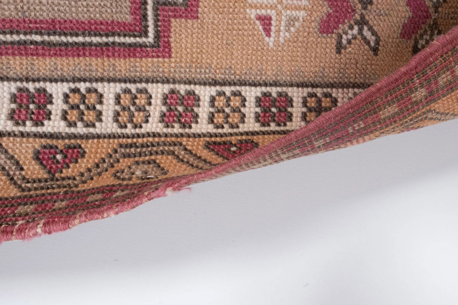 Distressed Turkish Yagcibedir Runner Rug 2'4" X 7'1" - 10