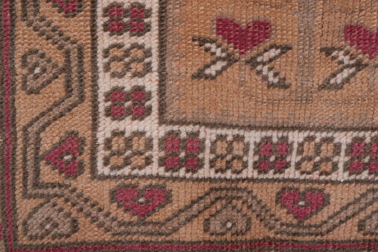 Distressed Turkish Yagcibedir Runner Rug 2'4" X 7'1" - 6